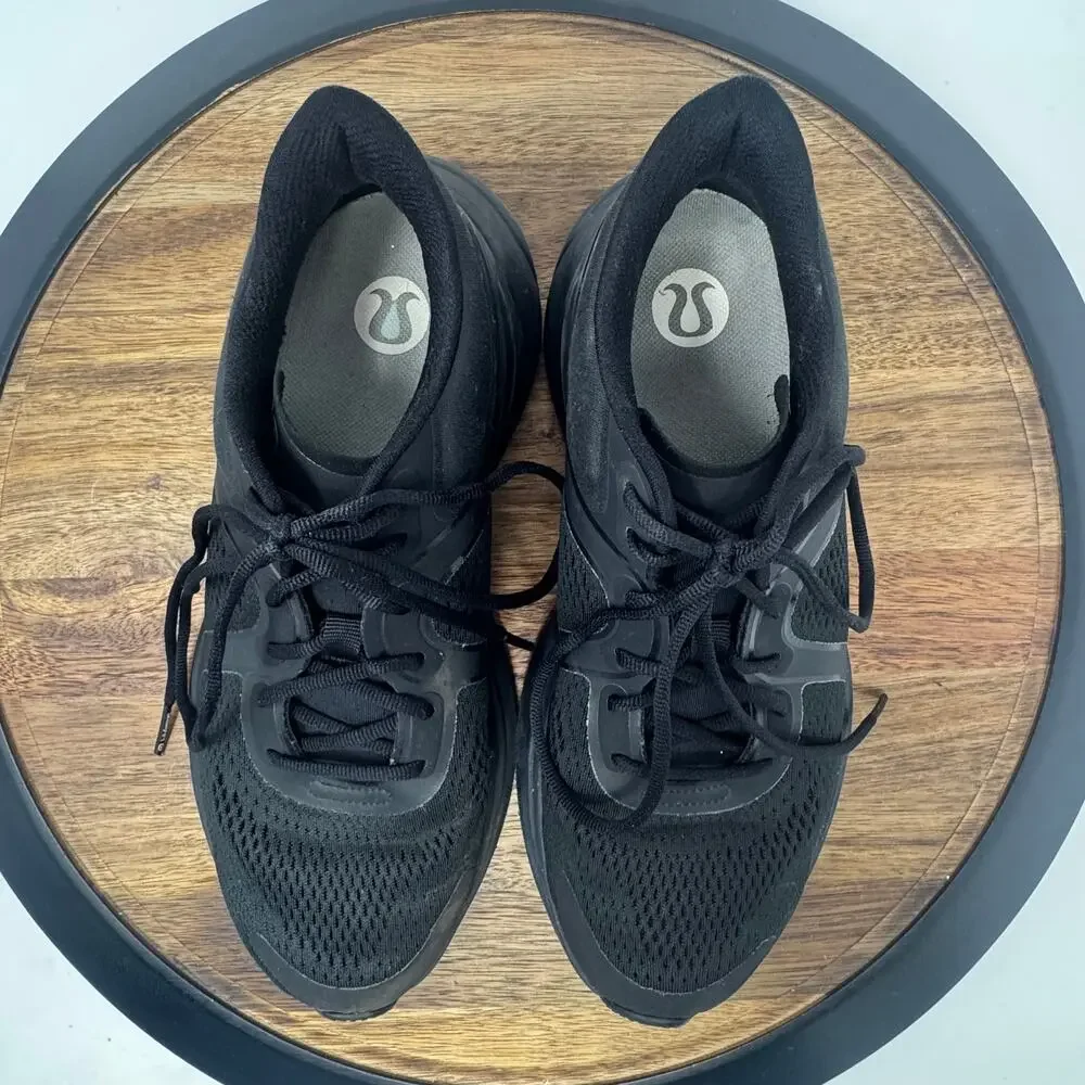 Lululemon Blissfeel Running Shoe Sneaker Black Women's Size 7.5